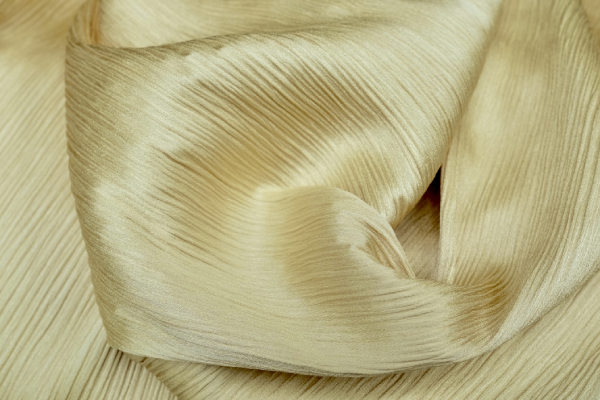 Lụa nhăn Silky được dệt bằng phương pháp độc đáo